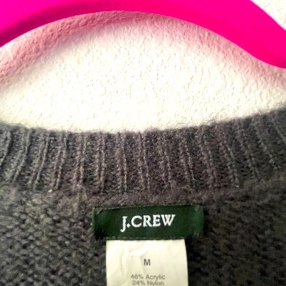 JCrew stripped pink sequin sweater - Picture 3 of 4
